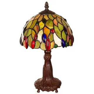 BIRENDY Stehlampe Tischlampe Tiffany Style Steinchen Ti147 Motiv Lampe Dekorationslampe