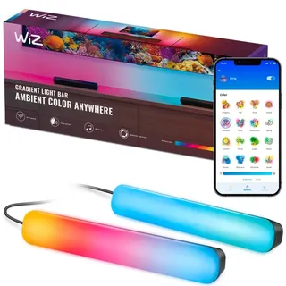 WIZ Gradient Light Bars 30 cm RGBIC 2 St.