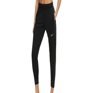 Nike Damen Therma-fit Essential Laufhose für Damen Hose, Black/Black/Reflective Sil, XL EU