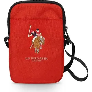 U.S. Polo US Polo Assn Handtasche USPBPUGFLRE Rot, Notebooktasche, Rot