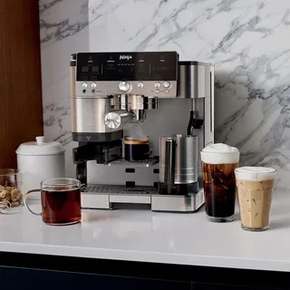 Ninja Luxe Café Premier Kaffeemaschine ES601EU Silber