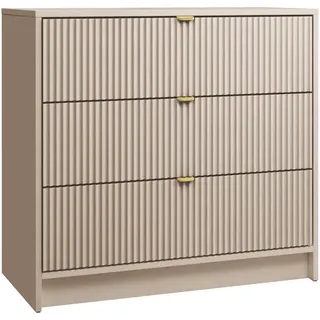 Mirjan24 Kommode Tireno 3SZ mit 3 Schubladen, Rechteckig, 80x75x40 cm, Wohnzimmer, Kommoden - Sideboards, Kommoden