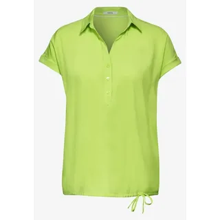Cecil Damen B344838 Bluse mit Kurzarm, Soft Lime, Large - L