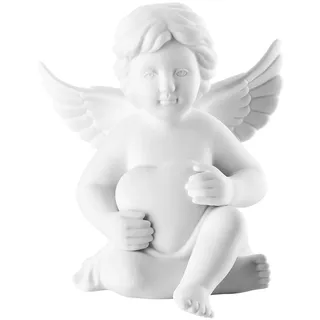 Rosenthal Engel Gross Weiss matt Engel mit Herz