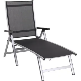 MWH Das Original Elements Klappliege 145 x 70 x 104,5 cm silber/anthrazit
