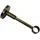 Träger Chicago für Ø 20 mm geschlossen Bronze 12 cm
