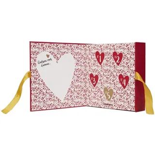 Mobilibrico - Liebe Adventskalender 5 rote Kerzen Home Deco Factory