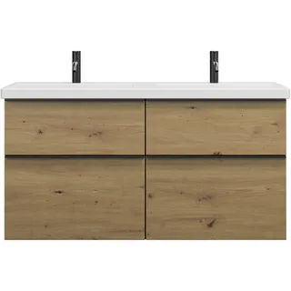 Burgbad Eqio Doppelwaschtisch 123 x 46 cm (SEYT123F5662C0001G0252)