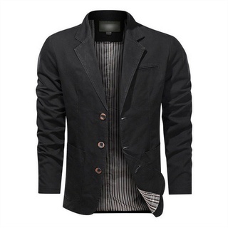 AFAZ New Trading UG Anzugsakko Sakko herren jacke winter ubergangsjacke Stehkragen Anzug Mantel