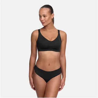 creamy fabrics Seamless Compact Push-Up BH – Damen BH ohne Bügel – Nahtloser bügelloser Push-Up BH mit extra herausnehmbaren Pads – Hebt & formt die Brust – Atmungsaktiv & perfekte Passform - L