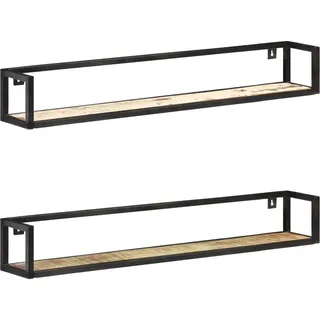 vidaXL Wandregal 120 x 0 x 0 cm Mehrfarbig