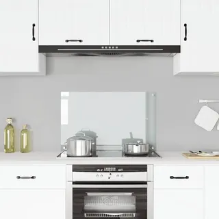 vidaXL Küchenrückwand Transparent 80×50 cm Hartglas