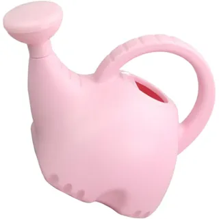 Elefanten-gießkanne Für Garten Und Innenbereich, 1,5 L Fassungsvermögen, Rosa Kunststoff, Großes Wasservolumen, Einfach Zu Verwenden Für Sukkulenten