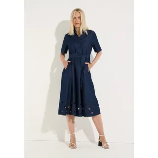 More & More Jeanskleid Blau 44