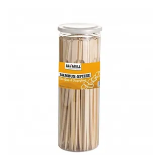 All'Grill Grillbesteck Bambus-Spieße 23 cm Bambus braun