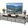 170 Beige/Grau/Schwarz Metall/MDF/Holzwerkstoff