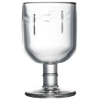 La Rochere - Libelllules, Libelle - Weinglas, Weißweinglas, Rotweinglas - typische Französisch - 200 ml - Glas