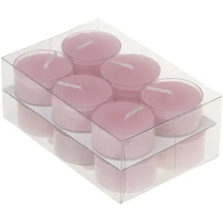 Wiedemann Kerzen Teelichter 18 x 38 mm rosa 12 St.