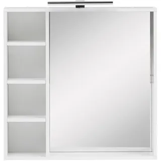 Schildmeyer Spiegelschrank 4 Fächer weiß