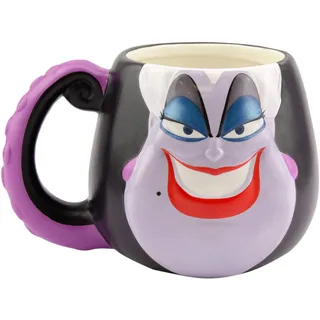 Paladone PP6459DV Ursula Little Mermaid Keramik-Kaffeebecher, offizielles Lizenzprodukt von Disney, 1 Stück (1er Pack)