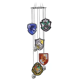 Spoontiques Harry Potter Hogwarts-Windspiel, Outdoor-Gartendekoration, dekoratives Glockenspiel für Hof, Garten, Hinterhof und Terrasse