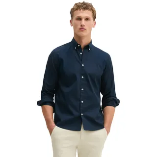 Marc O'Polo Langarmhemd Blau XL