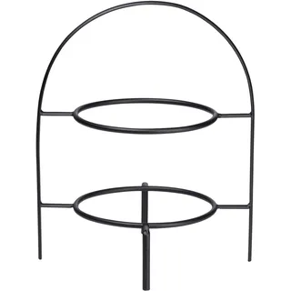 Asa Selection ASA Etagere Edelstahl, 28cm, Schwarz