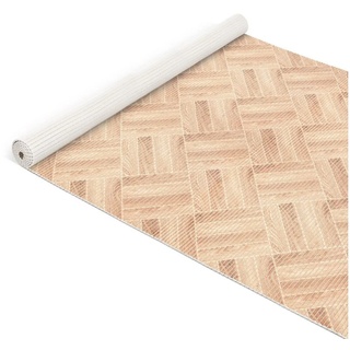 Schaum-Badematte Badteppich Weichschaum Badematte Schaum Parkett Badvorleger beige ANRO, Höhe 5 mm, strapazierfähig, Drainage Effekt, Rillen, wasserdurchlässig, rutschhemmend, pflegeleicht, Weich, Rutschfest, Rutschhemmend, Schnelltrockend, mit Drainagelöchern, Modern, Praktisch, Kunststoff, Rechteckig, Geprägt beige Rechteckig - 130 cm x 200 cm x 5 mm
