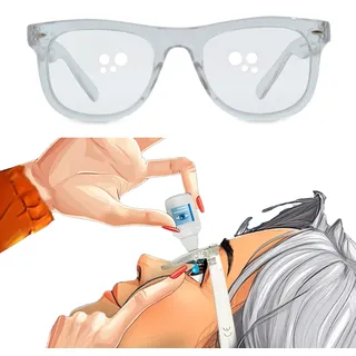 Eyedrop 004 Augentropfenhilfe Brille | Selbständige Anwendung von Augentropfen | Präzise Dosierung ohne Zittern | Für Erwachsene & Senioren (1)