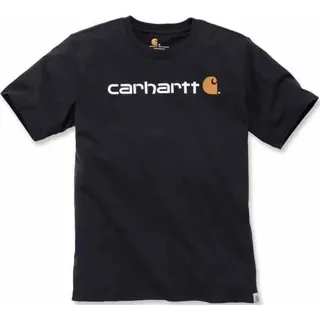 Carhartt, Herren, Shirt, Core Logo S/S, Schwarz, (XS)