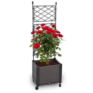 Gartenwelt Riegelsberger Blumenkasten 41 x 30 x 125 cm Grau