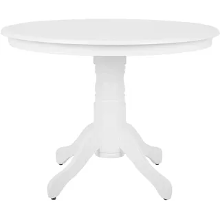 Beliani Akron Ø 100 cm weiß