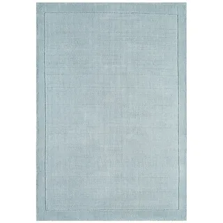 KADIMA DESIGN STOW Wollteppich 120 x 170 cm Hellblaugrün
