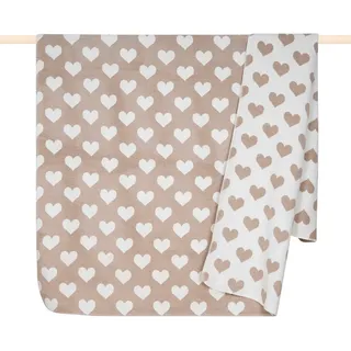 PAD Love Kuscheldecke 150 x 200 cm Braun