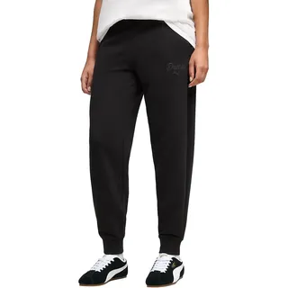 Puma Essentials Script Jogginghose Damen Schwarz XL