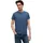 STRETCH SLIM FIT TEE blau L