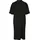 Organic Oversized Kurzes Kurzarmkleid Black S