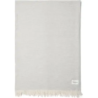 Per Decke 130 x 170 cm graue Melange
