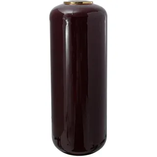 Kayoom Bodenvase Art Deco Goldfarben/Beere