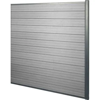 MCW Windschutz 1,85 m grau WPC