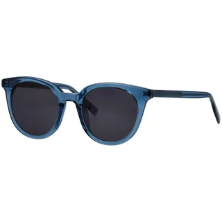 Tom Tailor 676005 Damen-Sonnenbrille Vollrand Cat Eye Kunststoff-Gestell, blau
