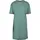 Dress Organic Oversized Slit Kurzarm-T-Shirt Green M