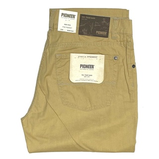 Pioneer Jeans RON W 34 L 34 Sommer Stretch Stoff Hose Senf Gelb 1144.3848.703