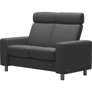 2-Sitzer STRESSLESS "Arion 19 A20" Sofas Gr. B/H/T: 152 cm x 100 cm x 80 cm, Leder BATICK, mit Relaxfunktion, grau (grey batick) 2-Sitzer Sofas