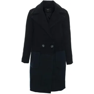 ONLY Christa Mantel Wollmantel Winterjacke Oversize Damen, Farbe:Marine (Navy), Damengrößen:M - M