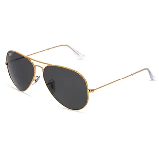 Ray-Ban RB 3025 AVIATOR LARGE METAL Unisex-Sonnenbrille Vollrand Pilot Metall-Gestell, gold