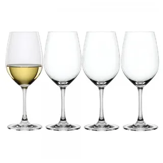 SPIEGELAU Weißweinglas Weißweinkelch-Set Winelovers Glas Klar (4-teilig)