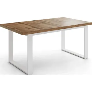 WFL GROUP Loft 80 x 75 x 140 cm braun