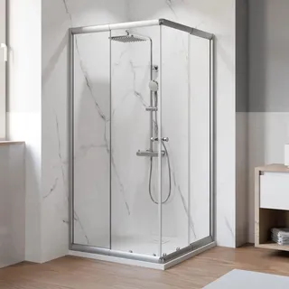 Breuer Ektos Eckeinstieg mit Schiebetür rechts 80 x 180 cm 1303001001032