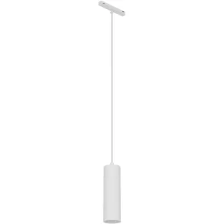 EGLO Zubehör für Schienensystem Easy Track Hängelampe | Adapter für Schienenleiste, Pendelleuchte zum Stecken, Accessoire Lichtschiene Decke, Kunststoff in Weiß, GU10 Fassung